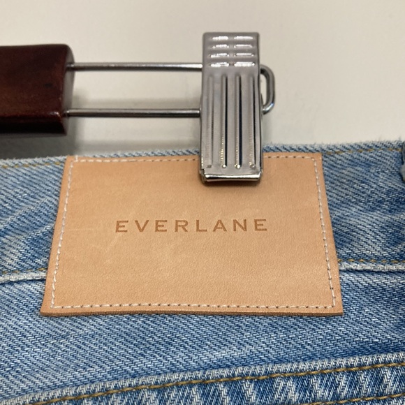 Everlane The 90s Cheeky Jean Womens 31 Ankle Light Blue High Waist Straight Leg - Picture 9 of 13